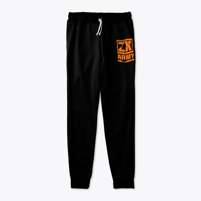 ZX ARMY ORANGE LOGO JOGGER 